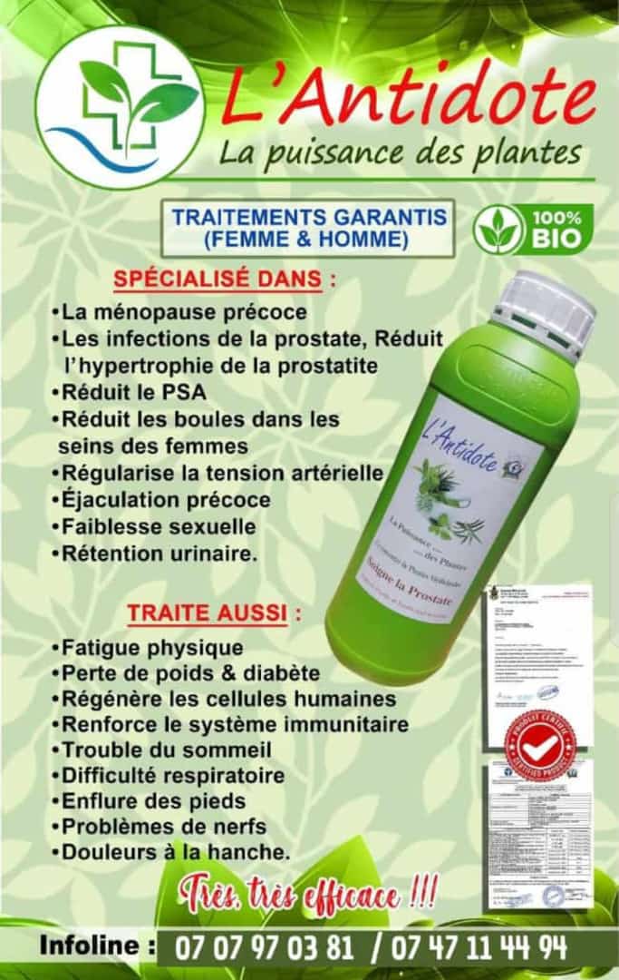 🧬🌿 𝗟'𝗔𝗡𝗧𝗜𝗗𝗢𝗧𝗘 BIO — Le Remède Total pour l’Équilibre Hormonal 💚🔥