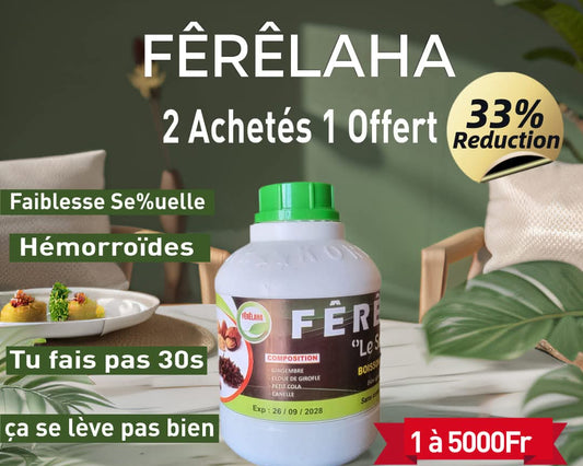 FERELAHA, Energie, Vitalité, Endurance, Appétit