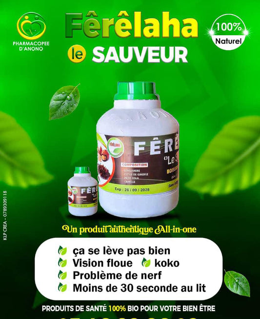 FERELAHA, Energie, Vitalité, Endurance, Appétit