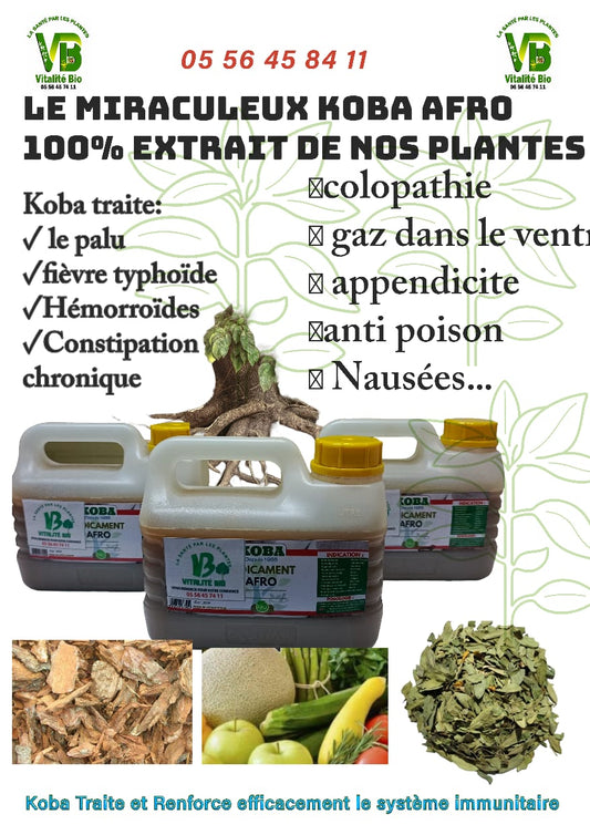 LE KOBA AFRO( koba jaun.e constipation chronique)