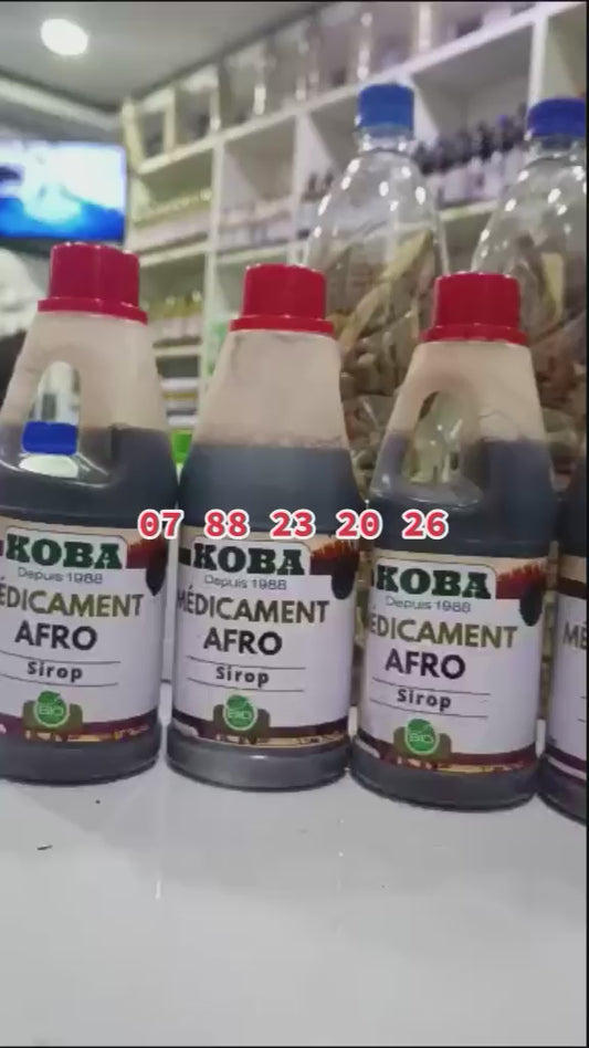 le SIROP KOBA( Composé de sirop grand et sirop petit)