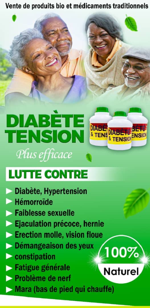 DIABETE &TENSION pour stabiliser la tension et la glycémie en quelques jours