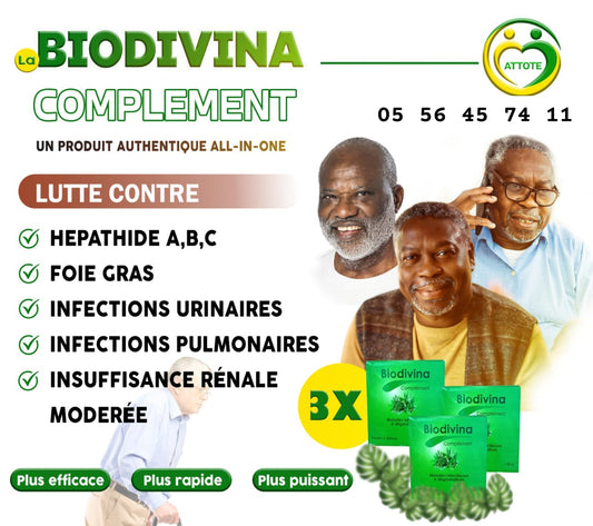 🌿 𝗕𝗜𝗢𝗗𝗜𝗩𝗜𝗡𝗔 — Un Seul Remède, Mille Bienfaits 🌟💊
