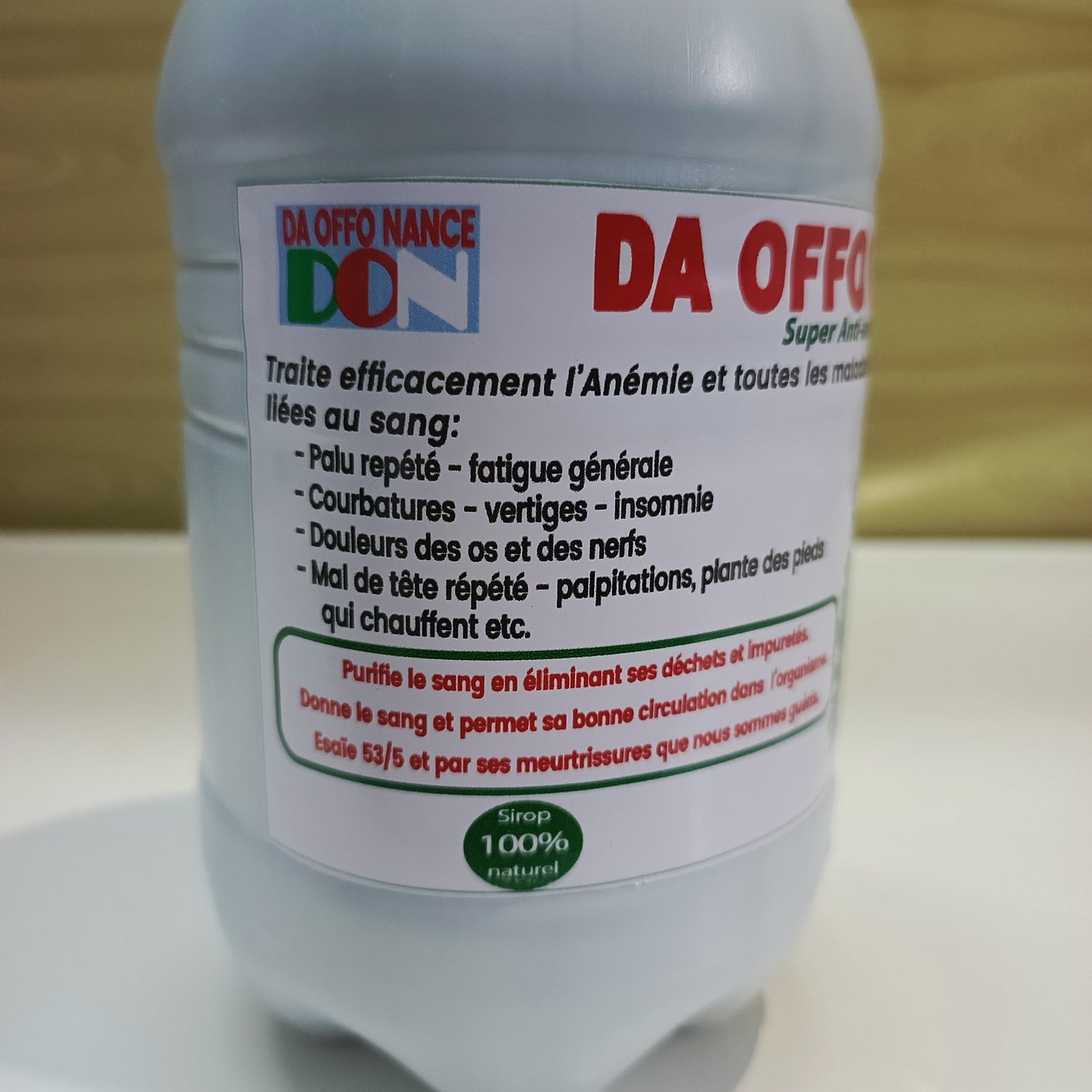 🌿💪 𝗗𝗔 𝗢𝗙𝗙𝗢 — Le S*ng Pur,palu répété, typhoïde, fatigue abusée, douleur des Os et des Nerf, bonne circulation du sa*g, débouche les verseaux sanguins et les artères, essoufflement, problème de coeur, pieds enflés,L’Énergie Retrouvée... 💉🔥