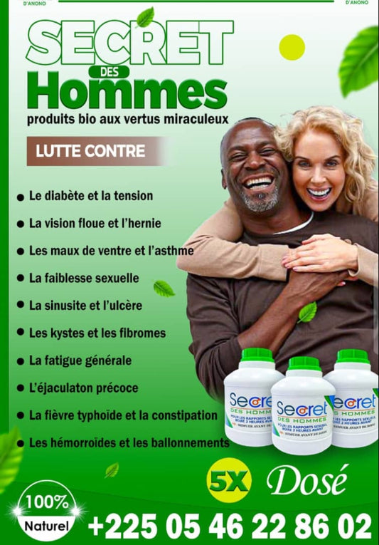 SECRET DES HOMMES